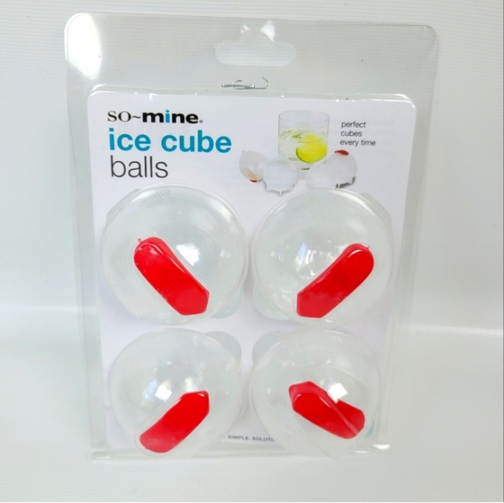 Reusable Set of 4 Perfect Ice Balls Every Time